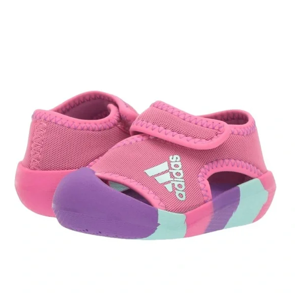 adidas | Shoes | Adidas Altaventure I Toddler Girls Swim Sandals  Pinkpurplemint Size 85 | Poshmark